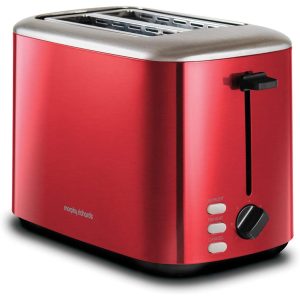 Morphy Richards Equip Toaster | 2 Slice | Red | 222066