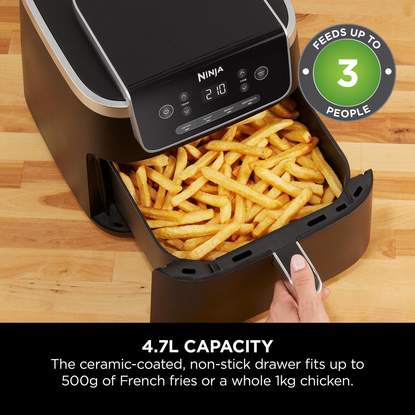 Ninja Air Fryer PRO | 4.7L | AF140UK Ninja Air Fryer PRO | 4.7L | AF140UK