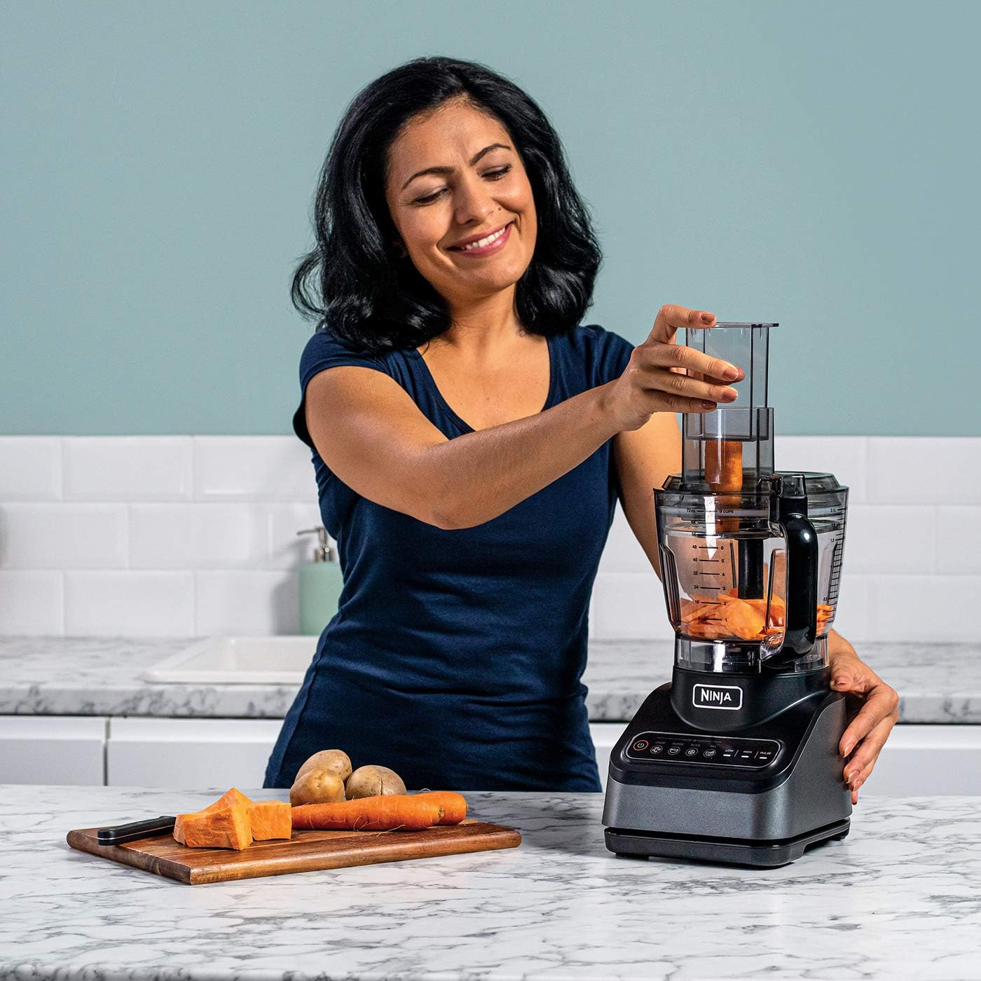Ninja Food Processor with Auto-IQ | BN650UK Ninja Food Processor with Auto-IQ | BN650UK