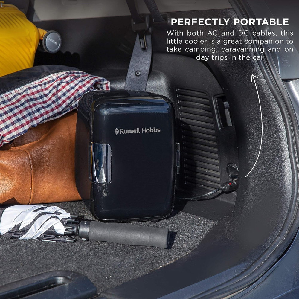 Russell Hobbs Mini Cooler | Black | RH4CLR1001B Russell Hobbs Mini Cooler | Black | RH4CLR1001B