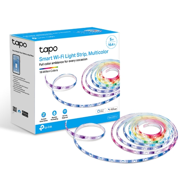 Tapo Smart Multicolour Light Strip | 5 Mtr | L9205 Tapo Smart Multicolour Light Strip | 5 Mtr | L9205