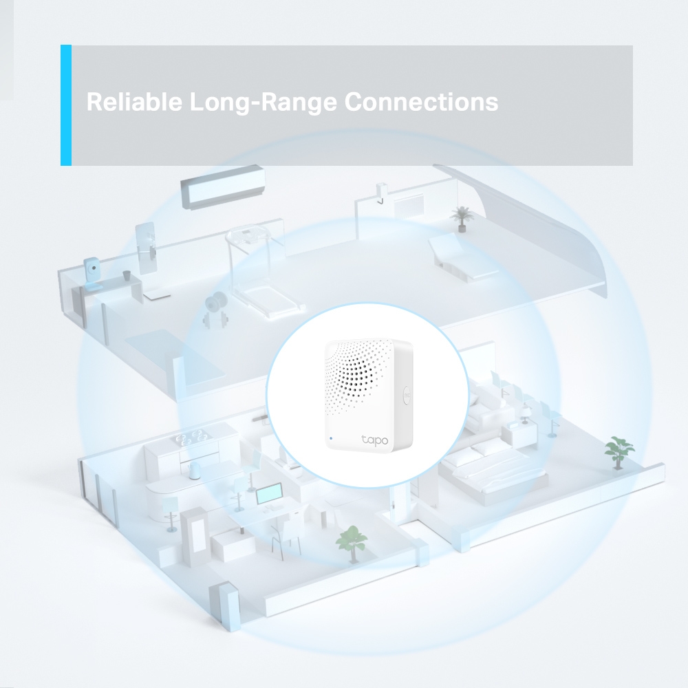 Tapo Smart Hub with Chime | TAPO H100 Tapo Smart Hub with Chime | TAPO H100
