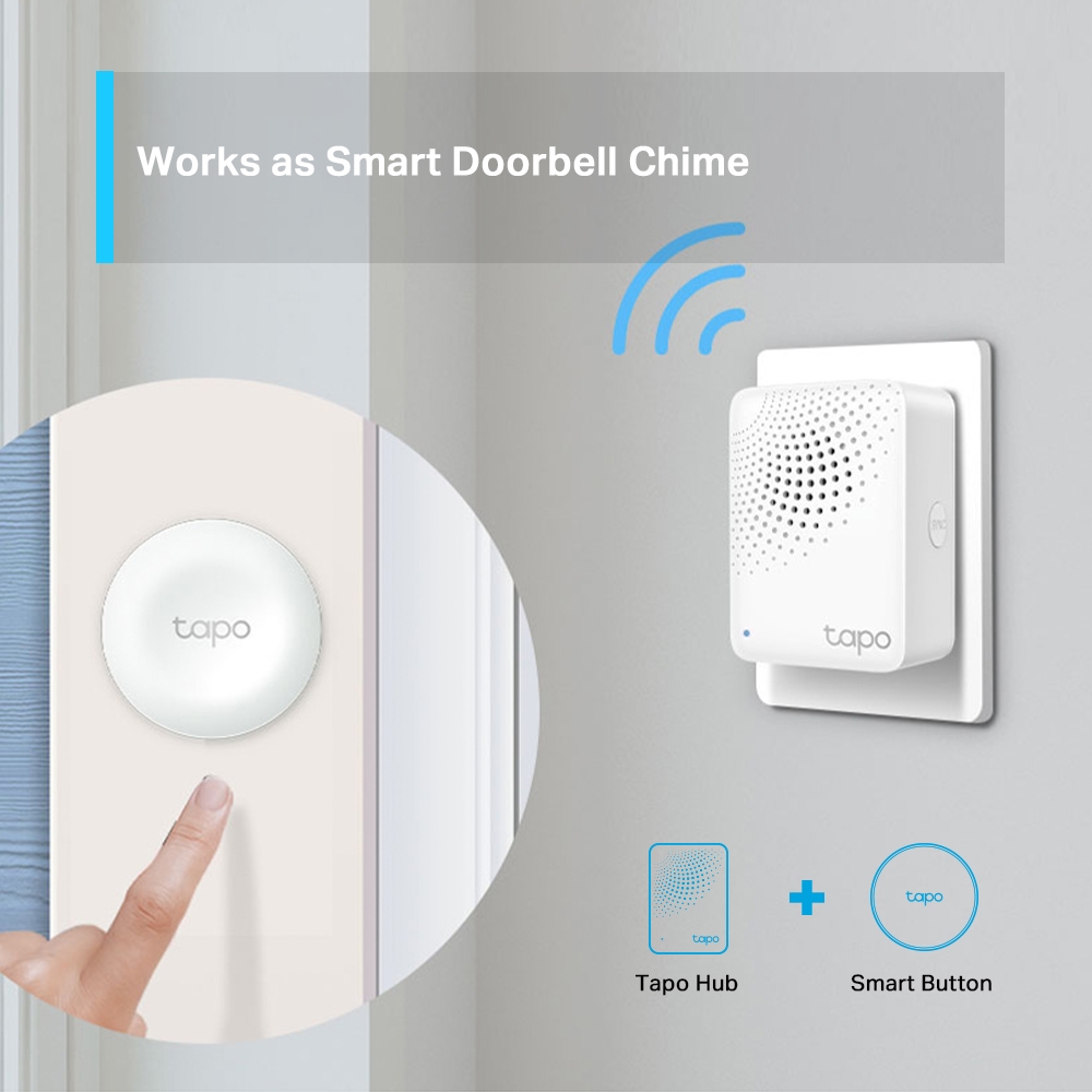 Tapo Smart Hub with Chime | TAPO H100 Tapo Smart Hub with Chime | TAPO H100
