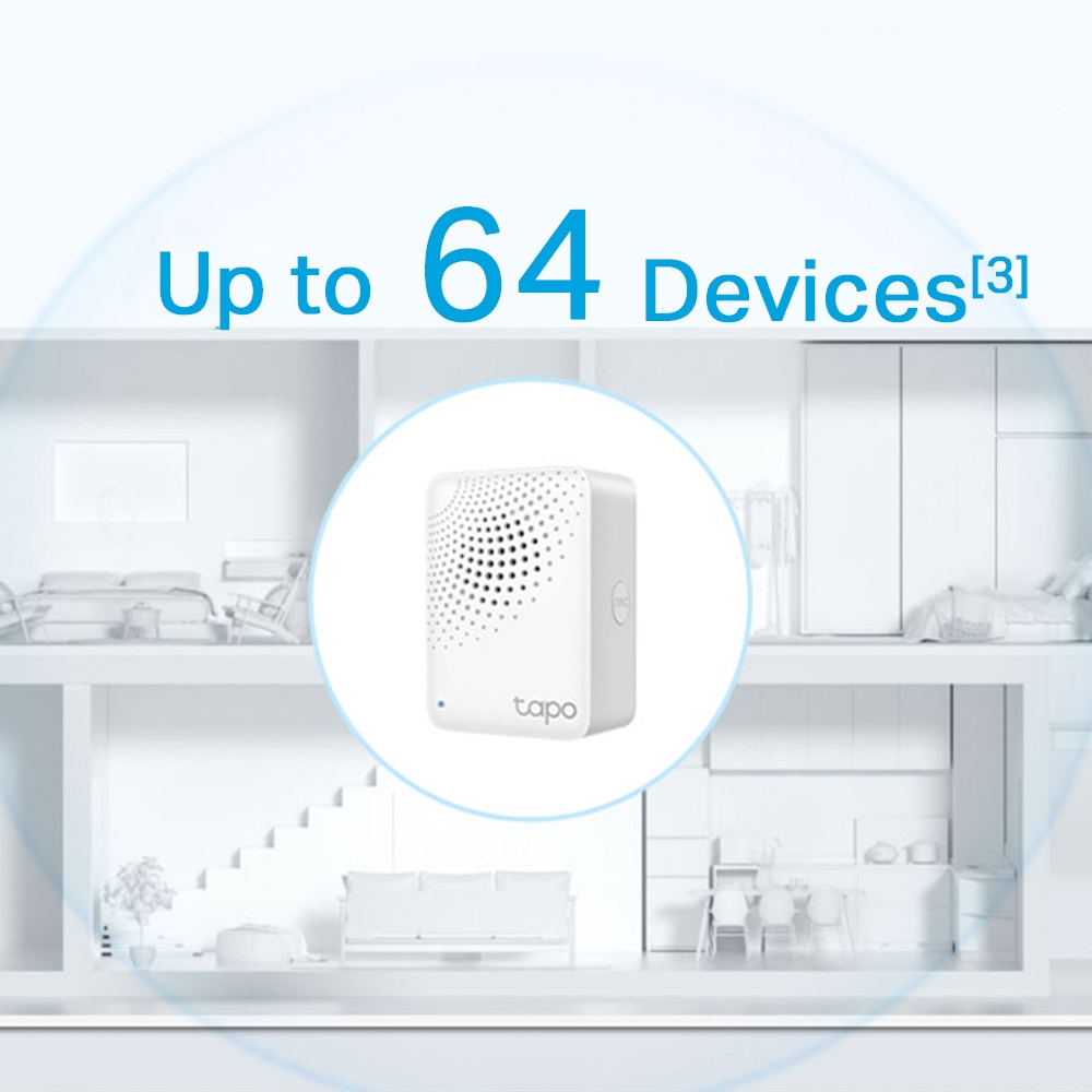 Tapo Smart Hub with Chime | TAPO H100 Tapo Smart Hub with Chime | TAPO H100