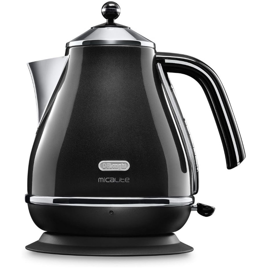 DeLonghi Icona Micalite Kettle | Black | KBOM3001.BK DeLonghi Icona Micalite Kettle | Black | KBOM3001.BK