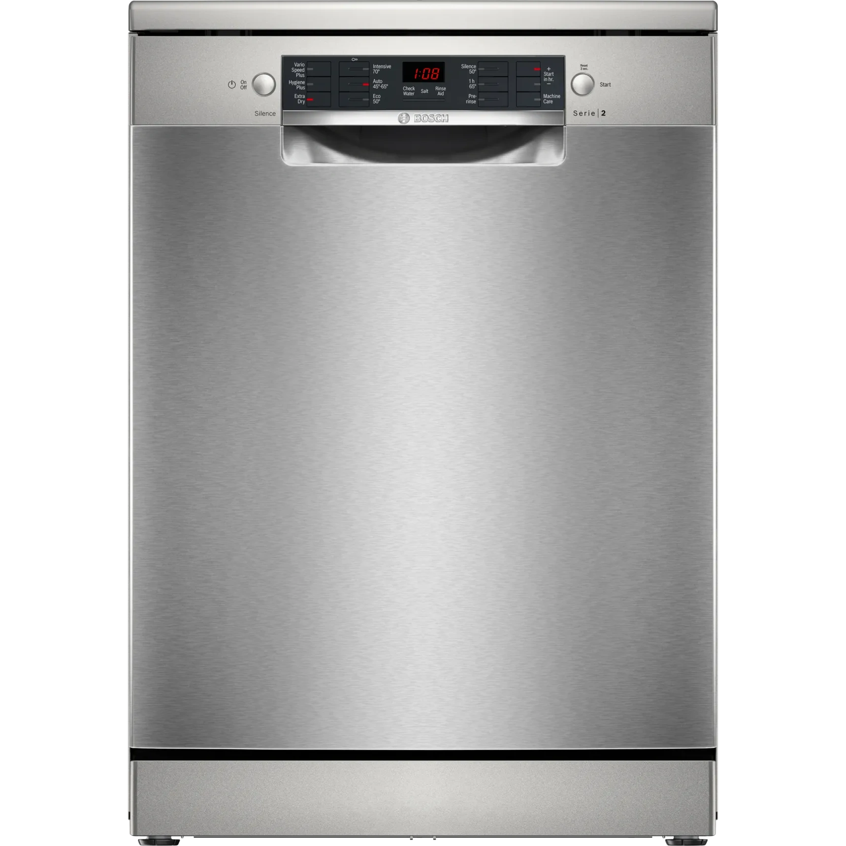 Bosch Series 2 60CM Dishwasher | Inox | SMS26AI08G Bosch Series 2 60CM Dishwasher | Inox | SMS26AI08G