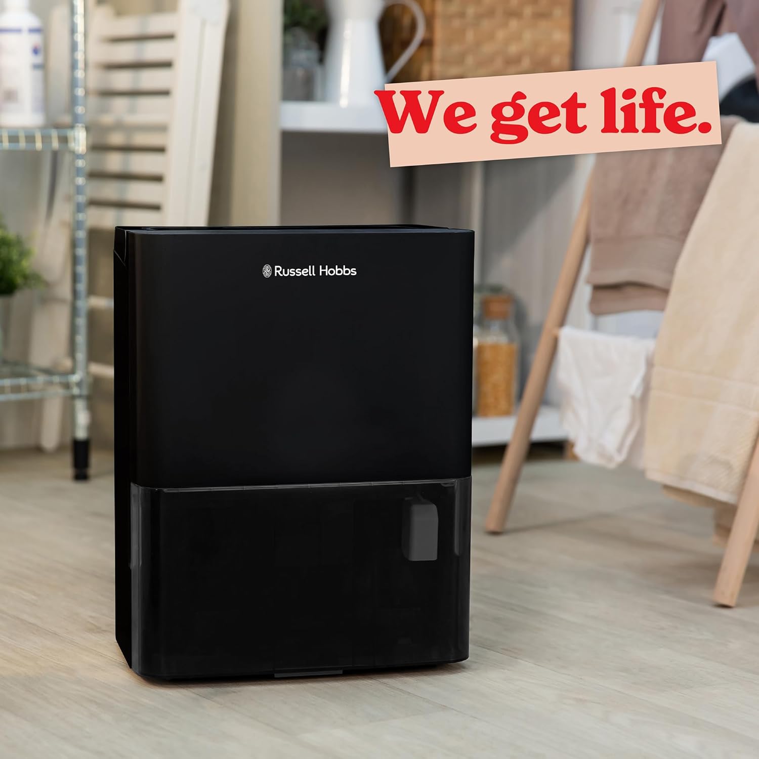 Russell Hobbs Dehumidifier 10 Litre | Black | RHDH1001B Russell Hobbs Dehumidifier 10 Litre | Black | RHDH1001B