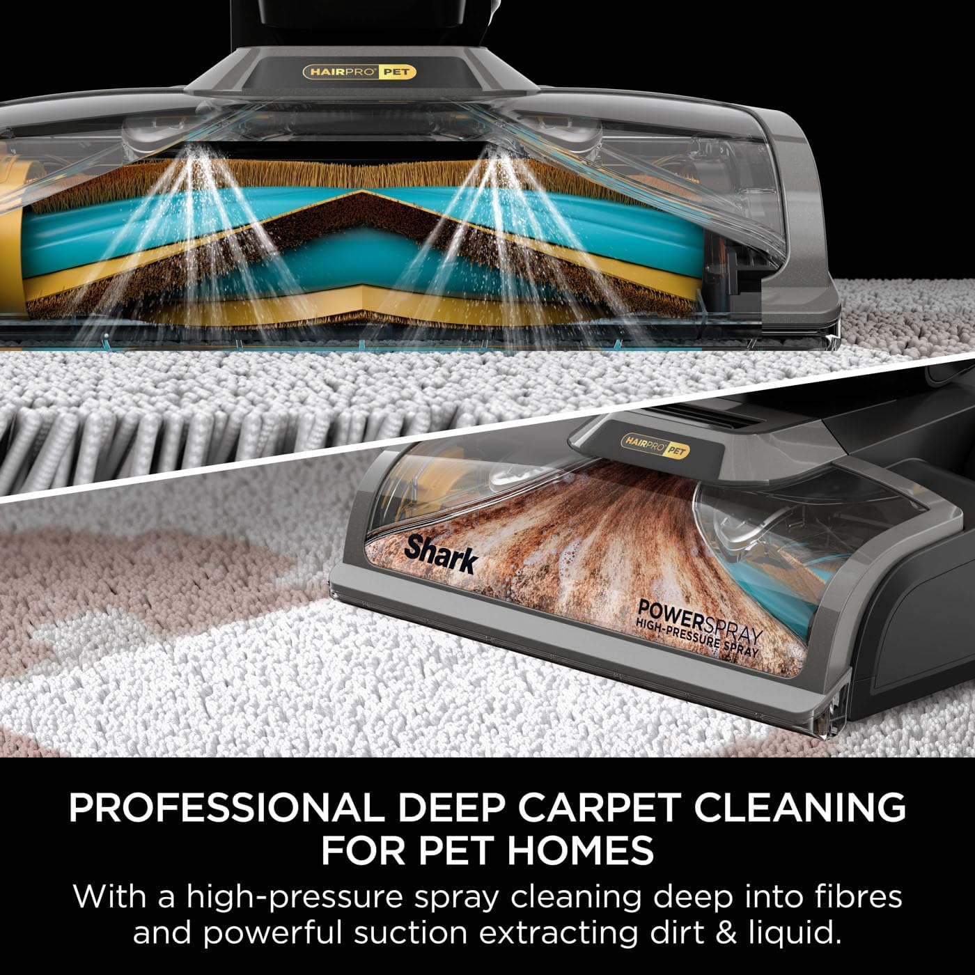 Shark CarpetXpert HairPro Deep Carpet Cleaner | EX300UK Shark CarpetXpert HairPro Deep Carpet Cleaner | EX300UK