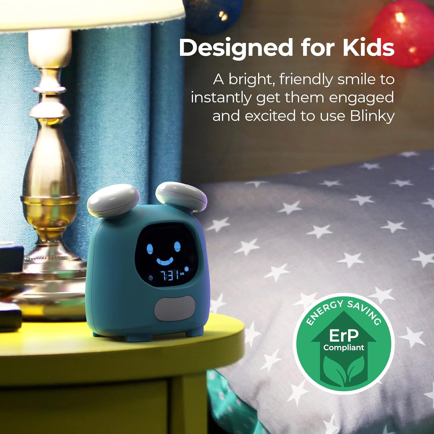 i-Box Blinky Alarm Clock | Blue | 79300PI/14 i-Box Blinky Alarm Clock | Blue | 79300PI/14