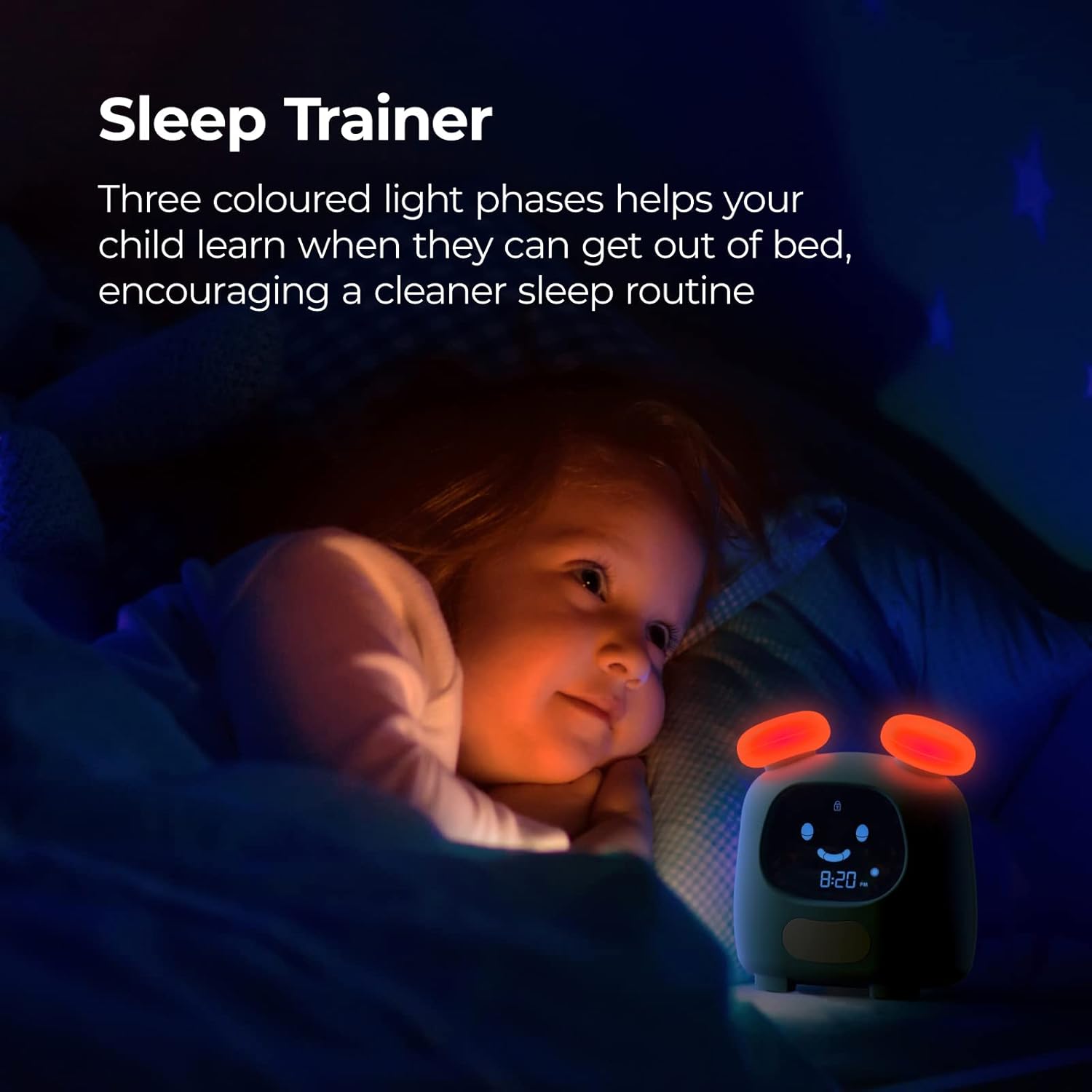 i-Box Blinky Alarm Clock | Blue | 79300PI/14 i-Box Blinky Alarm Clock | Blue | 79300PI/14