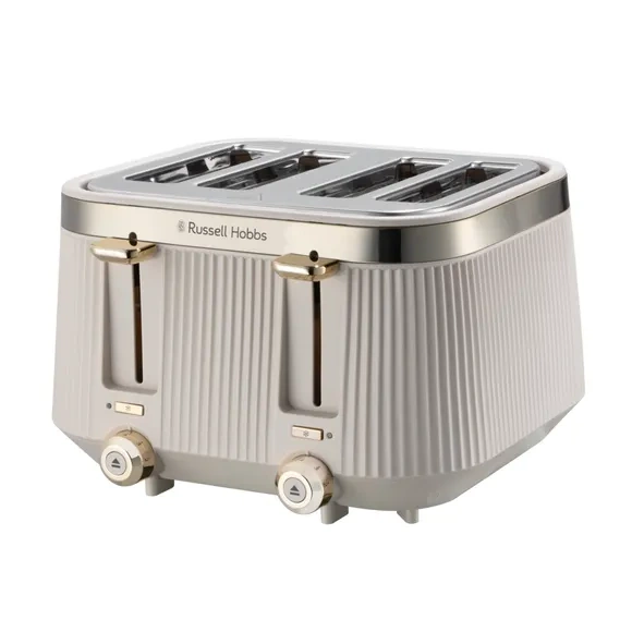Russell Hobbs Brontë Toaster | 4 Slice | Stone | 26771 Russell Hobbs Brontë Toaster | 4 Slice | Stone | 26771