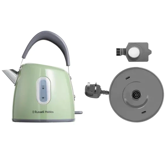 Russell Hobbs Stylevia Kettle | Sage Green | 28134 Russell Hobbs Stylevia Kettle | Sage Green | 28134