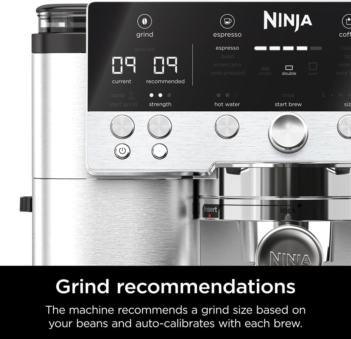 Ninja Luxe Café Premier Espresso Machine | ES601UK Ninja Luxe Café Premier Espresso Machine | ES601UK
