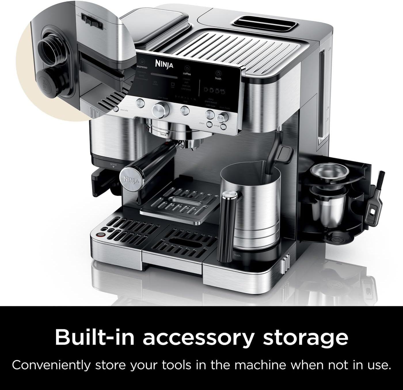 Ninja Luxe Café Premier Espresso Machine | ES601UK Ninja Luxe Café Premier Espresso Machine | ES601UK