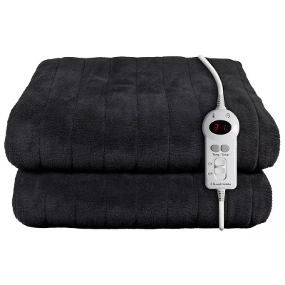Russell Hobbs Heated Throw | Black | RHHT1004/BLA Russell Hobbs Heated Throw | Black | RHHT1004/BLA