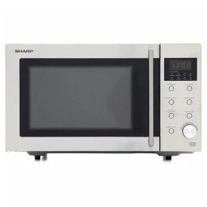Sharp 23L 800W Solo Microwave | Stainless Steel | R28STM