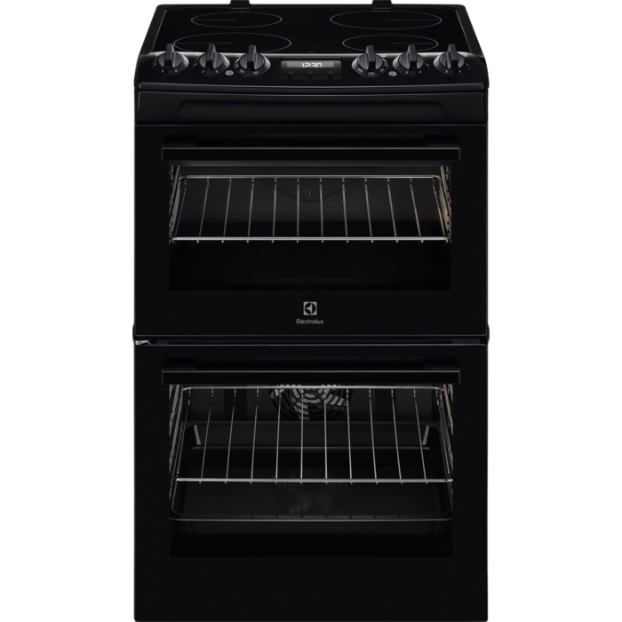Electrolux 55cm Electric Cooker | Black | LKR555100B Electrolux 55cm Electric Cooker | Black | LKR555100B