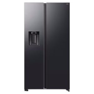 Samsung Series 6 Fridge Freezer | Plumbed | Black | RS70F64KEFEU