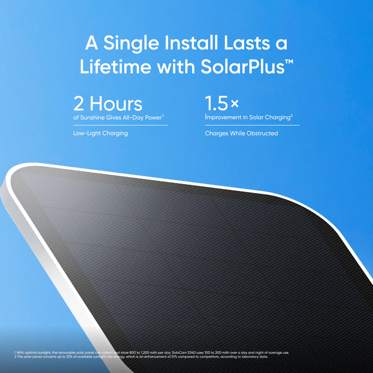 Eufy 2K Camera Solar Powered | S340 | T81703W1 Eufy 2K Camera Solar Powered | S340 | T81703W1