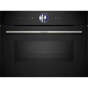 Bosch Series 8 Compact Oven with Microwave | Black | CMG7761B1B