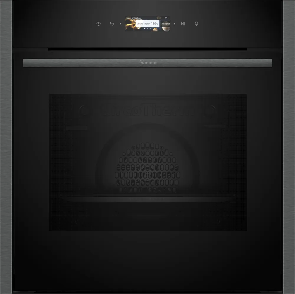 Neff N70 Built-In Oven | Pyrolytic | Graphite | B24CR71G0B Neff N70 Built-In Oven | Pyrolytic | Graphite | B24CR71G0B