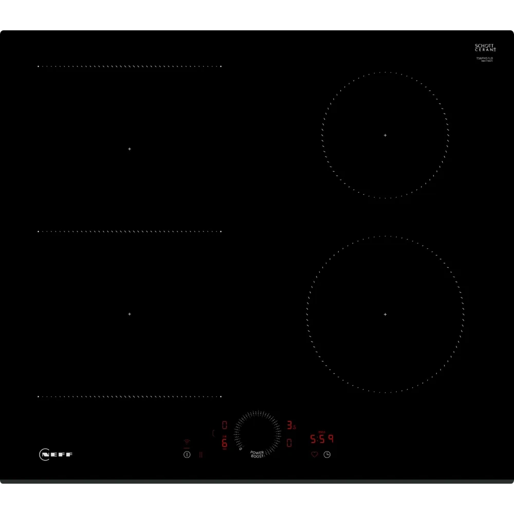 Neff N70 Induction Hob | 60cm | T56FHS1L0 Neff N70 Induction Hob | 60cm | T56FHS1L0