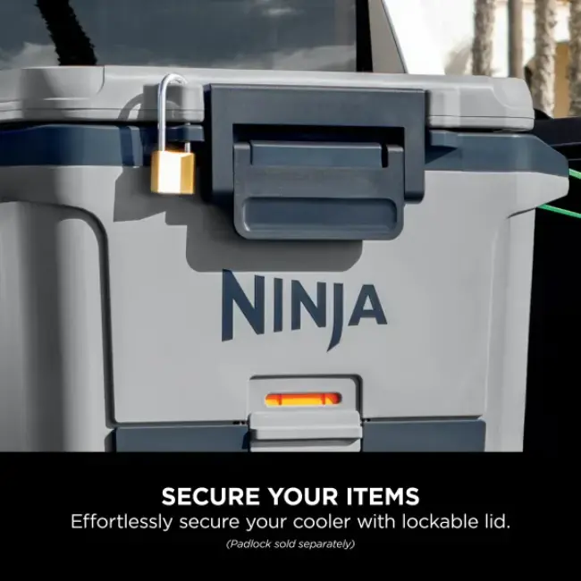 Ninja FrostVault Hard Cooler | 28L | Grey | FB131UKGY Ninja FrostVault Hard Cooler | 28L | Grey | FB131UKGY