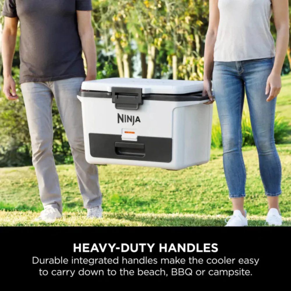 Ninja FrostVault Hard Cooler | 47L | White | FB151UKWH Ninja FrostVault Hard Cooler | 47L | White | FB151UKWH