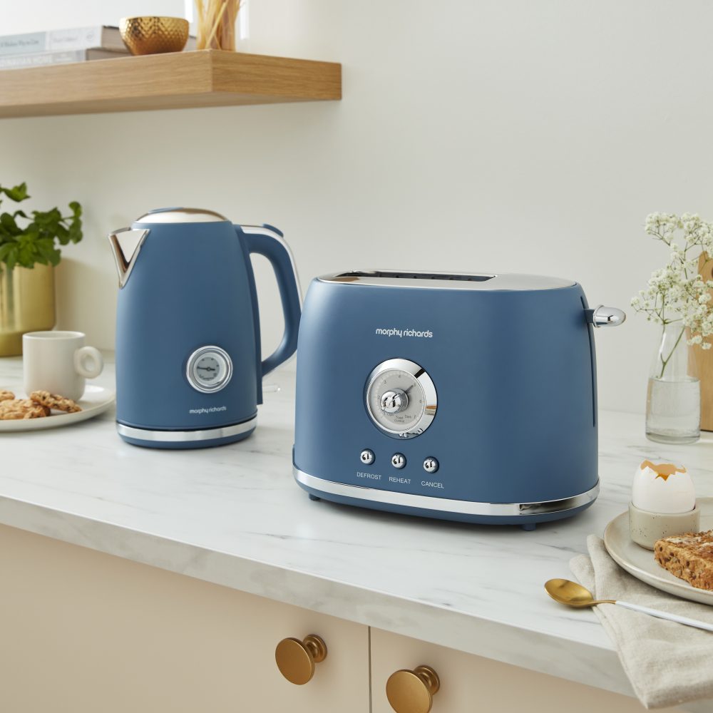 Morphy Richards Colours Boutique Toaster | 2 Slice | Thunder Blue | 980602 Morphy Richards Colours Boutique Toaster | 2 Slice | Thunder Blue | 980602