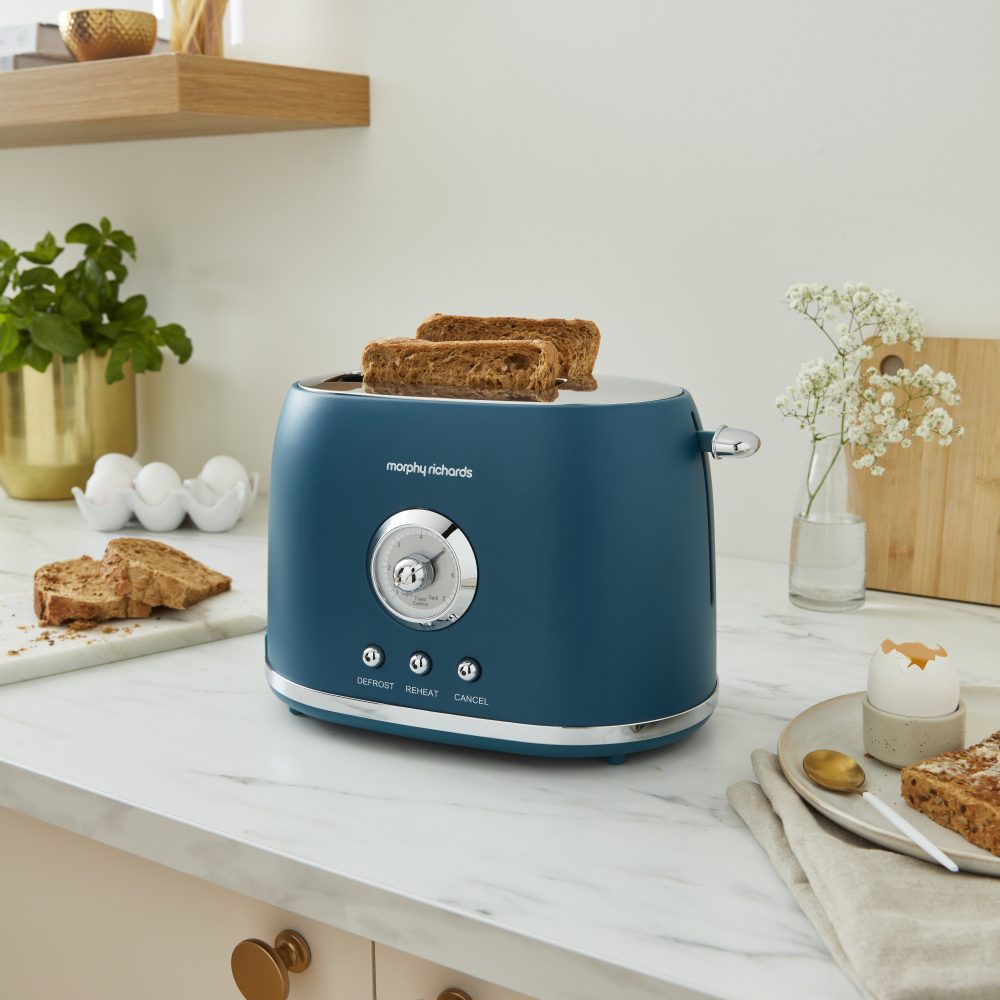 Morphy Richards Colours Boutique Toaster | 2 Slice | Teal | 980601 Morphy Richards Colours Boutique Toaster | 2 Slice | Teal | 980601