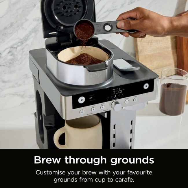 Ninja Prestige Dualbrew Coffee Machine | CFN802UK Ninja Prestige Dualbrew Coffee Machine | CFN802UK