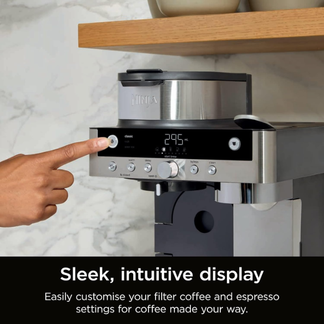 Ninja Prestige Dualbrew Coffee Machine | CFN802UK Ninja Prestige Dualbrew Coffee Machine | CFN802UK