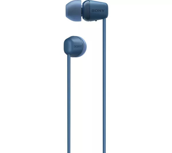 Sony WI-C100 Bluetooth Earphones | Blue | WIC100LCE7 Sony WI-C100 Bluetooth Earphones | Blue | WIC100LCE7