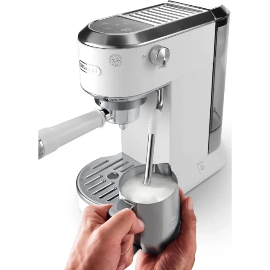 DeLonghi Dedica Duo Esprresso Coffee Maker | White | EC890.WI DeLonghi Dedica Duo Esprresso Coffee Maker | White | EC890.WI
