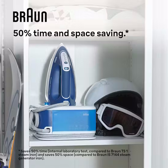 Braun CareStyle Pro Steam Generator Iron | Blue | IS2565BL Braun CareStyle Pro Steam Generator Iron | Blue | IS2565BL