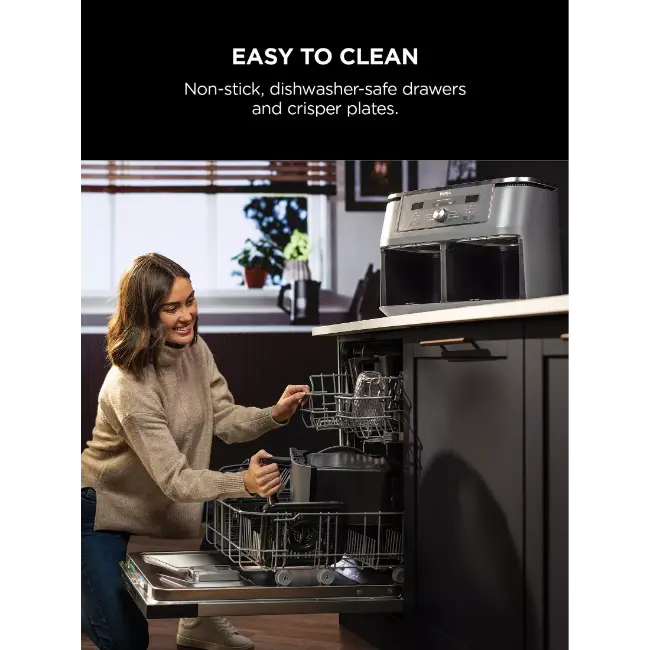 Ninja 6-in-1 Dual Zone Air Fryer | 9.5L | DZ400UK Ninja 6-in-1 Dual Zone Air Fryer | 9.5L | DZ400UK