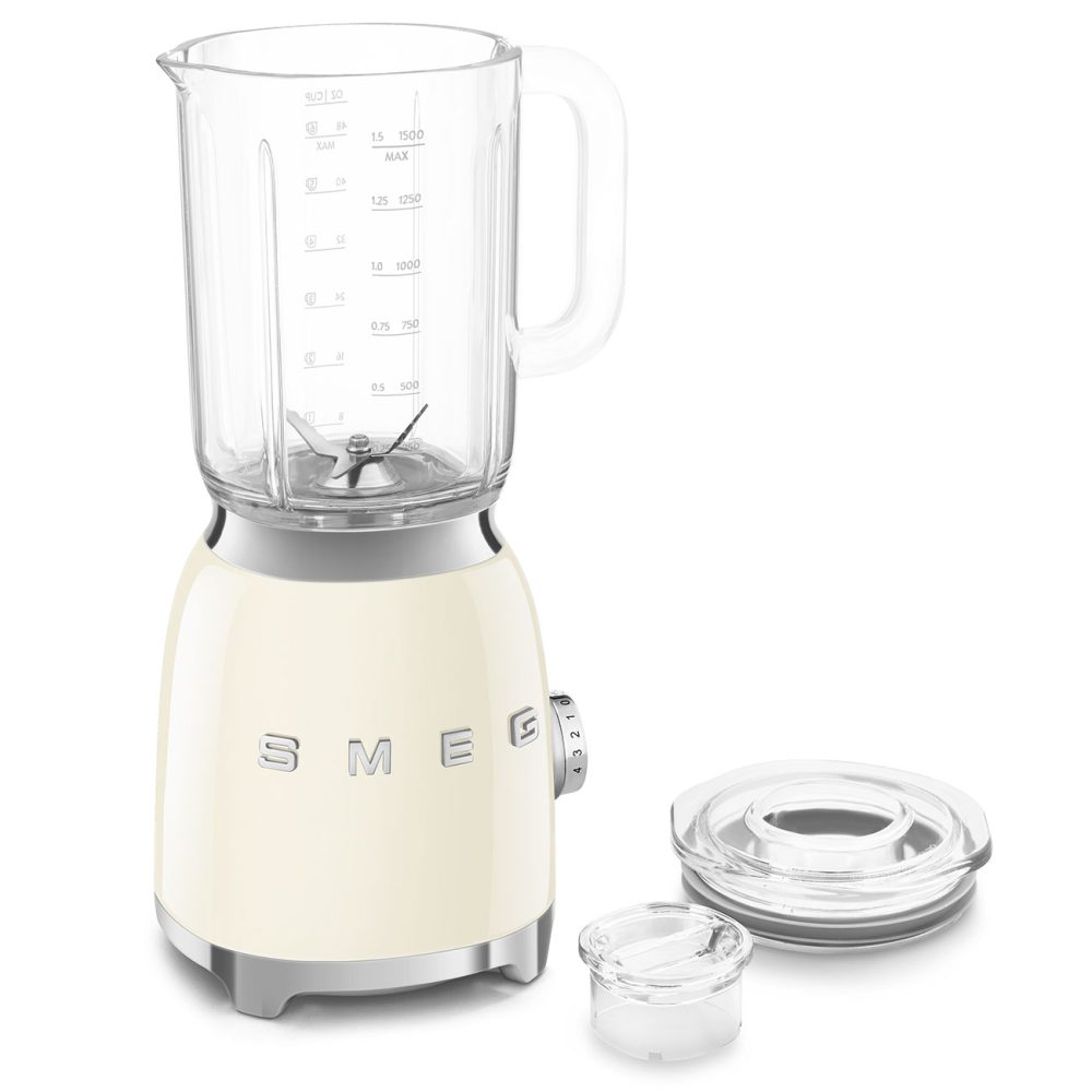 Smeg 50’s Style Jug Blender | Cream | BLF03CRUK Smeg 50’s Style Jug Blender | Cream | BLF03CRUK