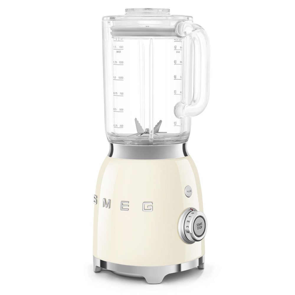 Smeg 50’s Style Jug Blender | Cream | BLF03CRUK Smeg 50’s Style Jug Blender | Cream | BLF03CRUK