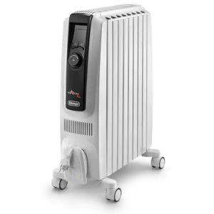 Dragon 4 Oil Filled Radiator 2KW with Electronic Timer | White | TRDX40820E