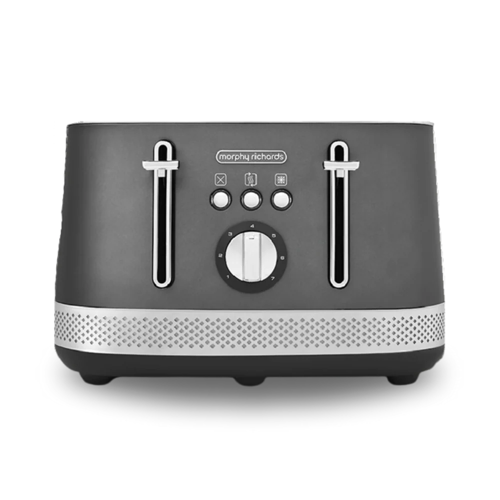 Morphy Richards Illumination Grey Toaster | 4 Slice | Titanium | 248022 Morphy Richards Illumination Grey Toaster | 4 Slice | Titanium | 248022