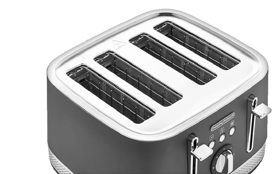 Morphy Richards Illumination Grey Toaster | 4 Slice | Titanium | 248022 Morphy Richards Illumination Grey Toaster | 4 Slice | Titanium | 248022
