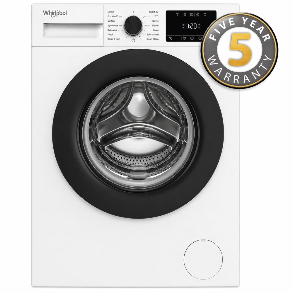 Whirlpool 8KG Washing Machine | 1400 Spin | WAM87WBIRE Whirlpool 8KG Washing Machine | 1400 Spin | WAM87WBIRE