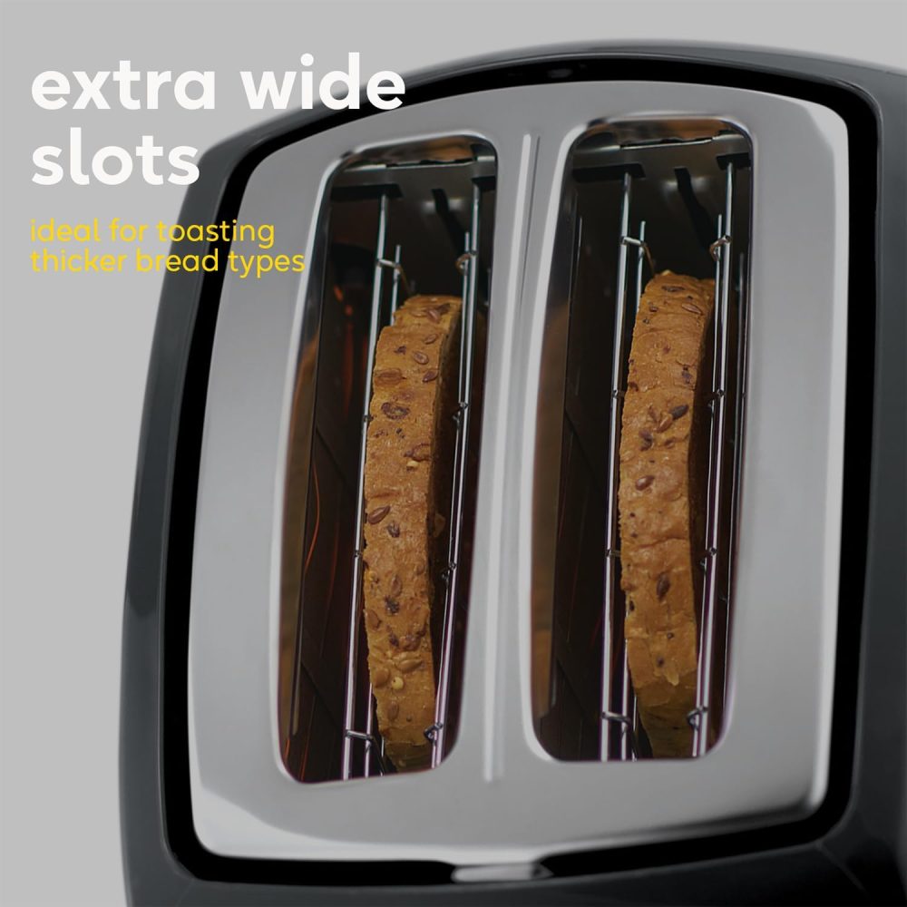 Russell Hobbs Honeycomb Toaster | 2 Slice | Black | 26061-0 Russell Hobbs Honeycomb Toaster | 2 Slice | Black | 26061-0
