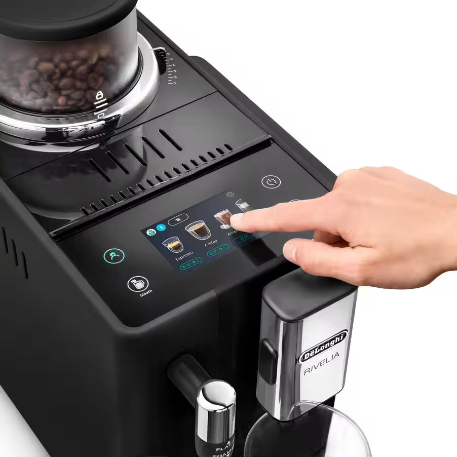DeLonghi Rivelia Coffee Machine I Bean to Cup I EXAM440.35.B DeLonghi Rivelia Coffee Machine I Bean to Cup I EXAM440.35.B