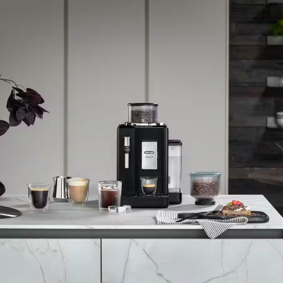 DeLonghi Rivelia Coffee Machine I Bean to Cup I EXAM440.35.B DeLonghi Rivelia Coffee Machine I Bean to Cup I EXAM440.35.B