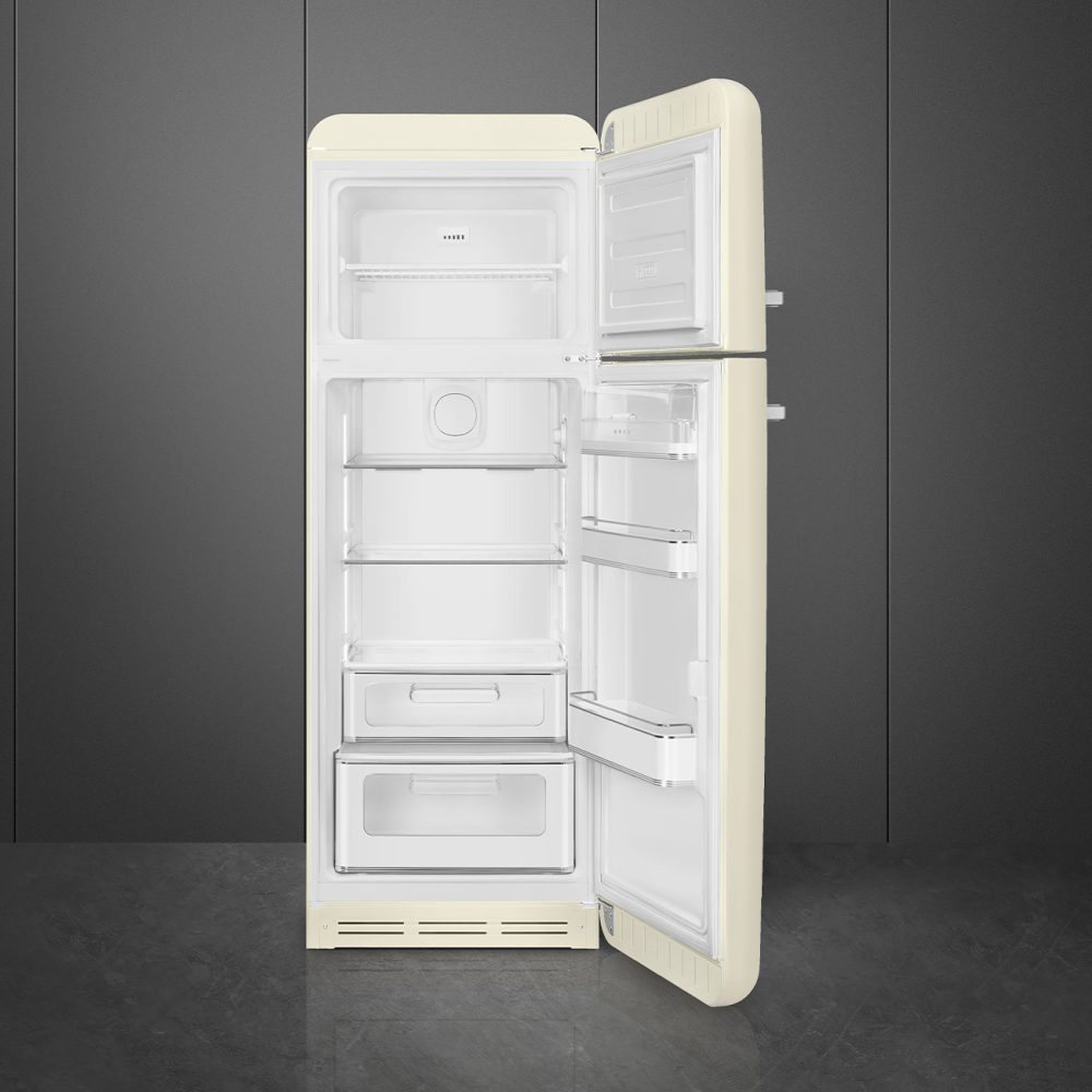 Smeg 50’s Style Fridge Freezer | Cream | FAB30RCR6UK Smeg 50’s Style Fridge Freezer | Cream | FAB30RCR6UK