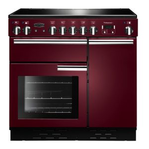 Rangemaster Professional 90cm Induction Cooker I Cranberry I PROP90EICY/C