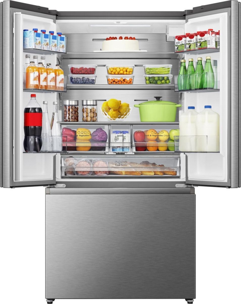 Hisense French Door Fridge Freezer Plumbled I Stainless Steel I RF815N4SESE Hisense French Door Fridge Freezer Plumbled I Stainless Steel I RF815N4SESE