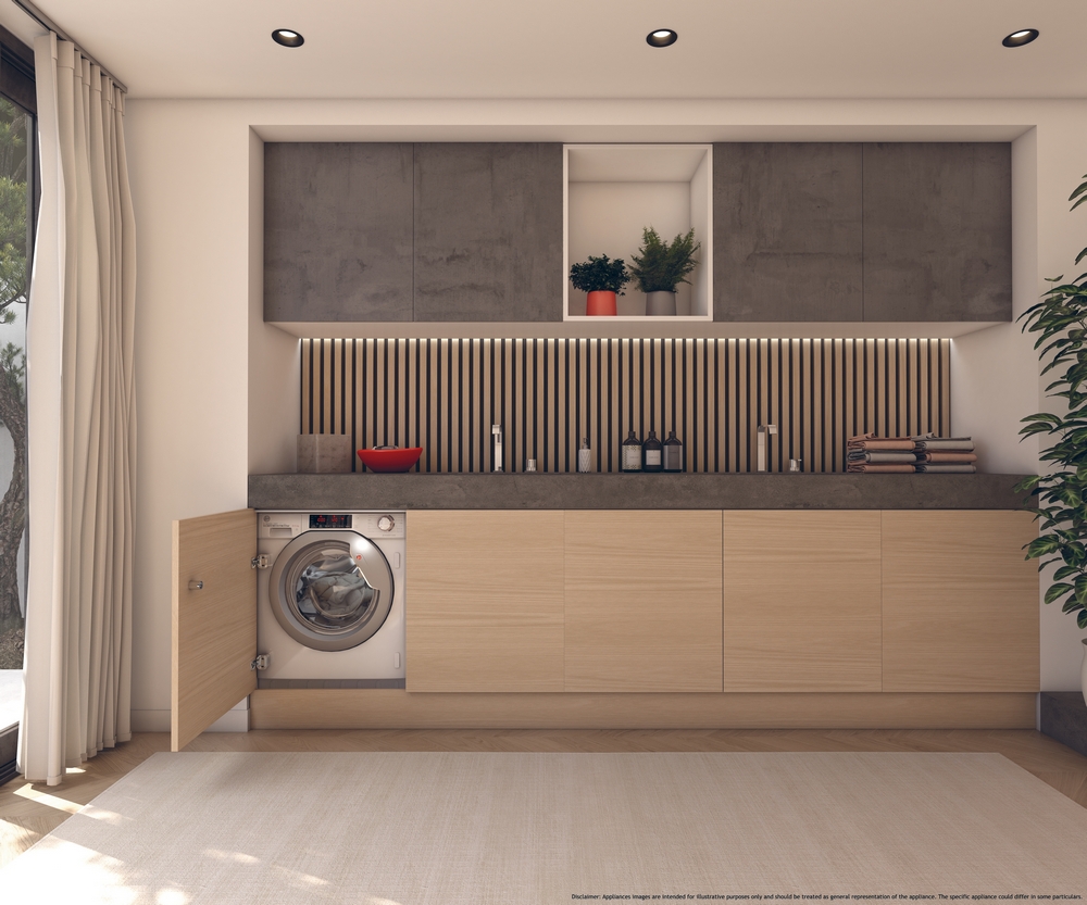 Hoover 9kg Integrated Washer Dryer I 5kg Dry I HBDOS695TAMSE/80 Hoover 9kg Integrated Washer Dryer I 5kg Dry I HBDOS695TAMSE/80