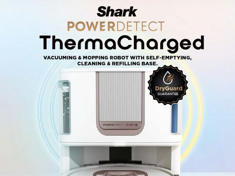 Shark ThermaCharged PowerDetect White Robot Vacuum I RV2900XEUKWH Shark ThermaCharged PowerDetect White Robot Vacuum I RV2900XEUKWH